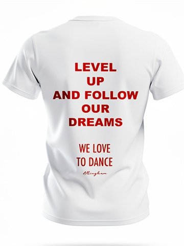 Level up T-Shirt Rød